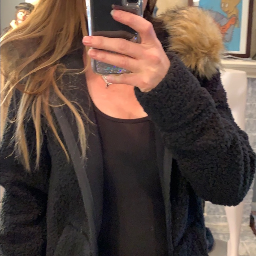 Like New Express Teddy Bear Jacket - image 3